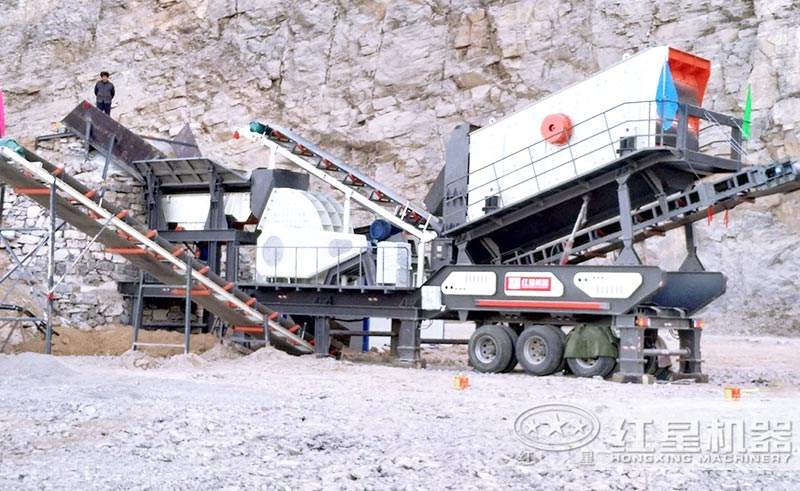 锤式移动破碎机价格，附工作视频_图片