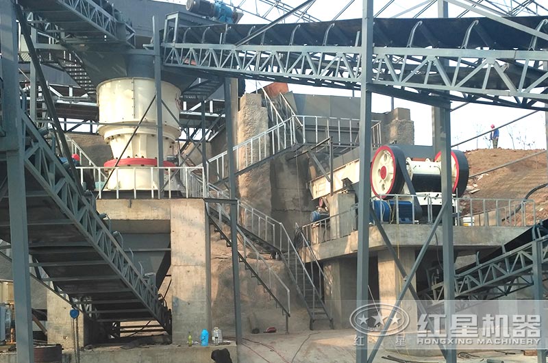 江苏南通时产200吨制砂生产线