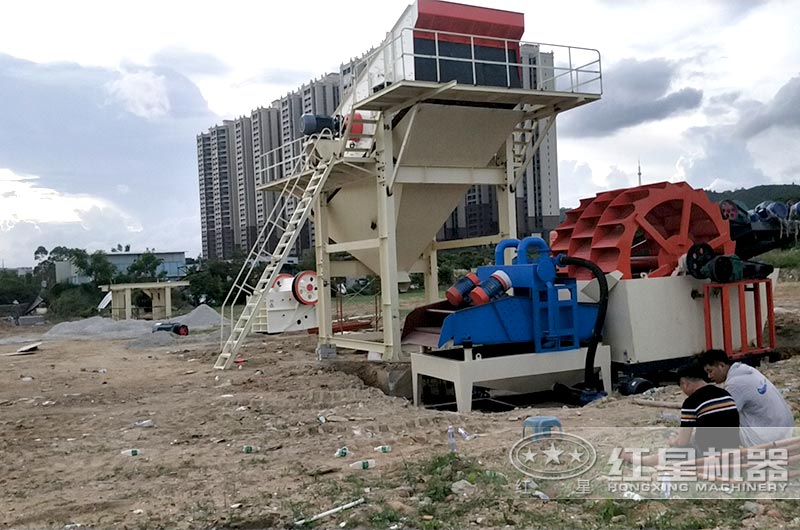 小型建筑垃圾再生制砂处理厂