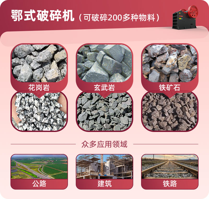 颚式破碎机用途