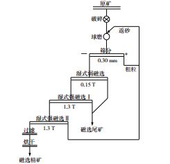 电气石选矿工艺流程